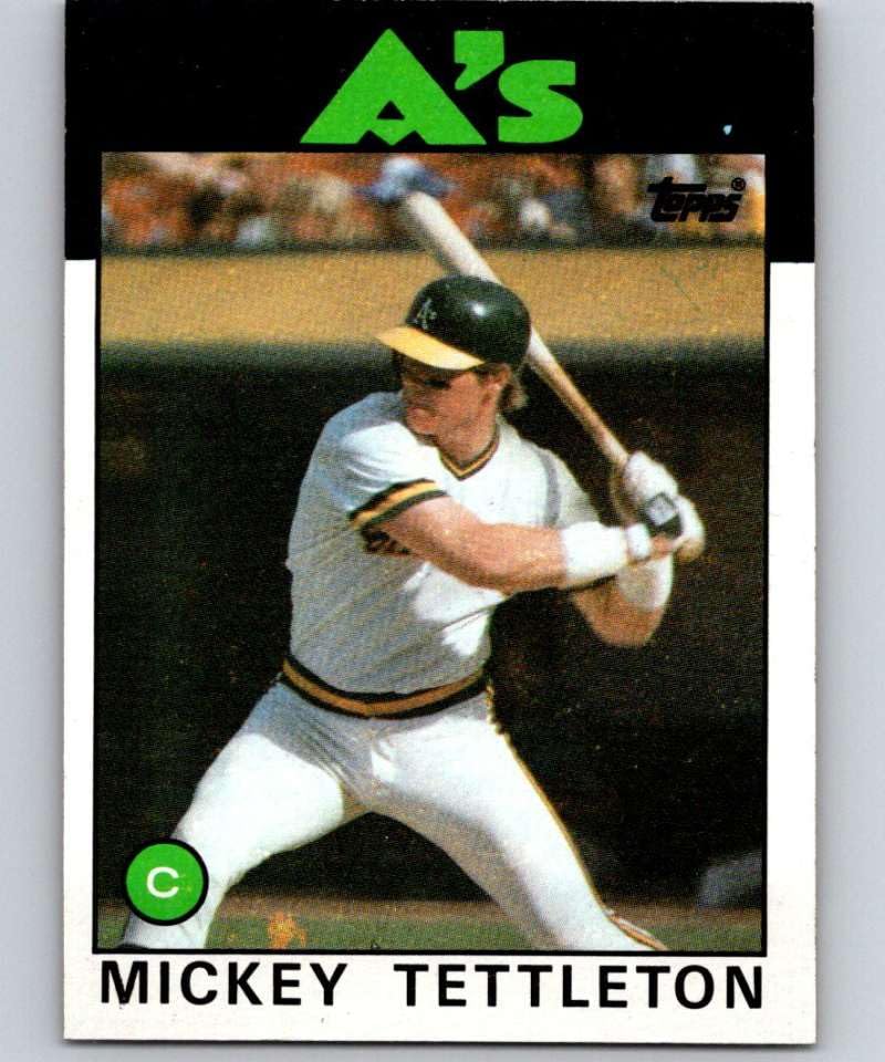 Amazon.com: 1986 Topps Baseball #457 Mickey Tettleton RC Rookie